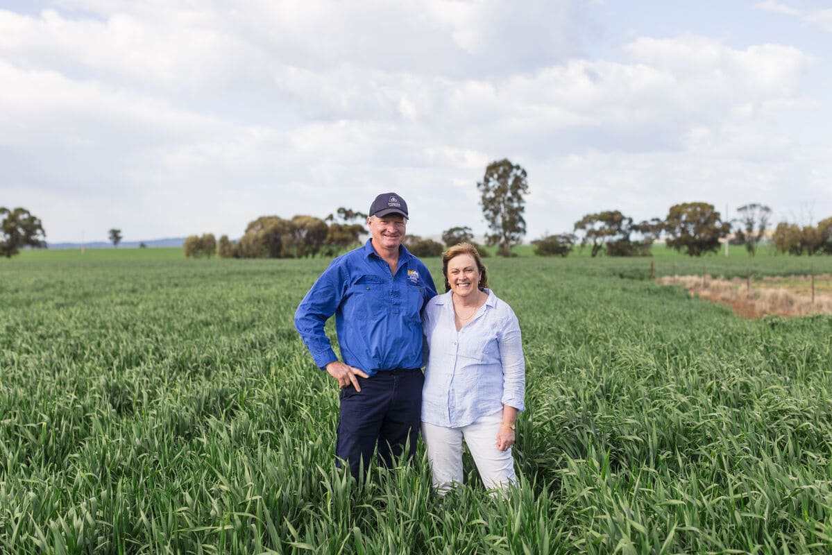 First generation farmers, Peter and Donna Sexton built their business from scratch. 