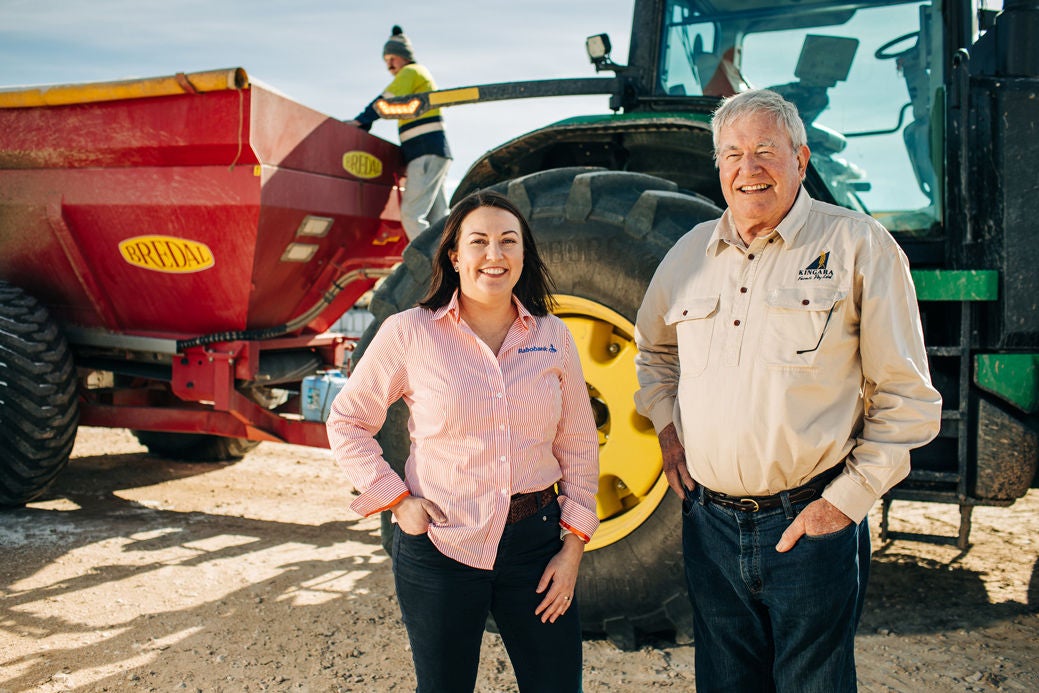 Rabobank’s Stephanie Arnold and Andrew Polkinghorne