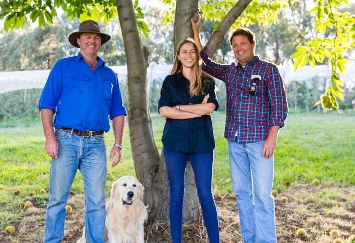 Rob, Hannah and Willis Cathels all proudly contribute to the family business, N&A Group