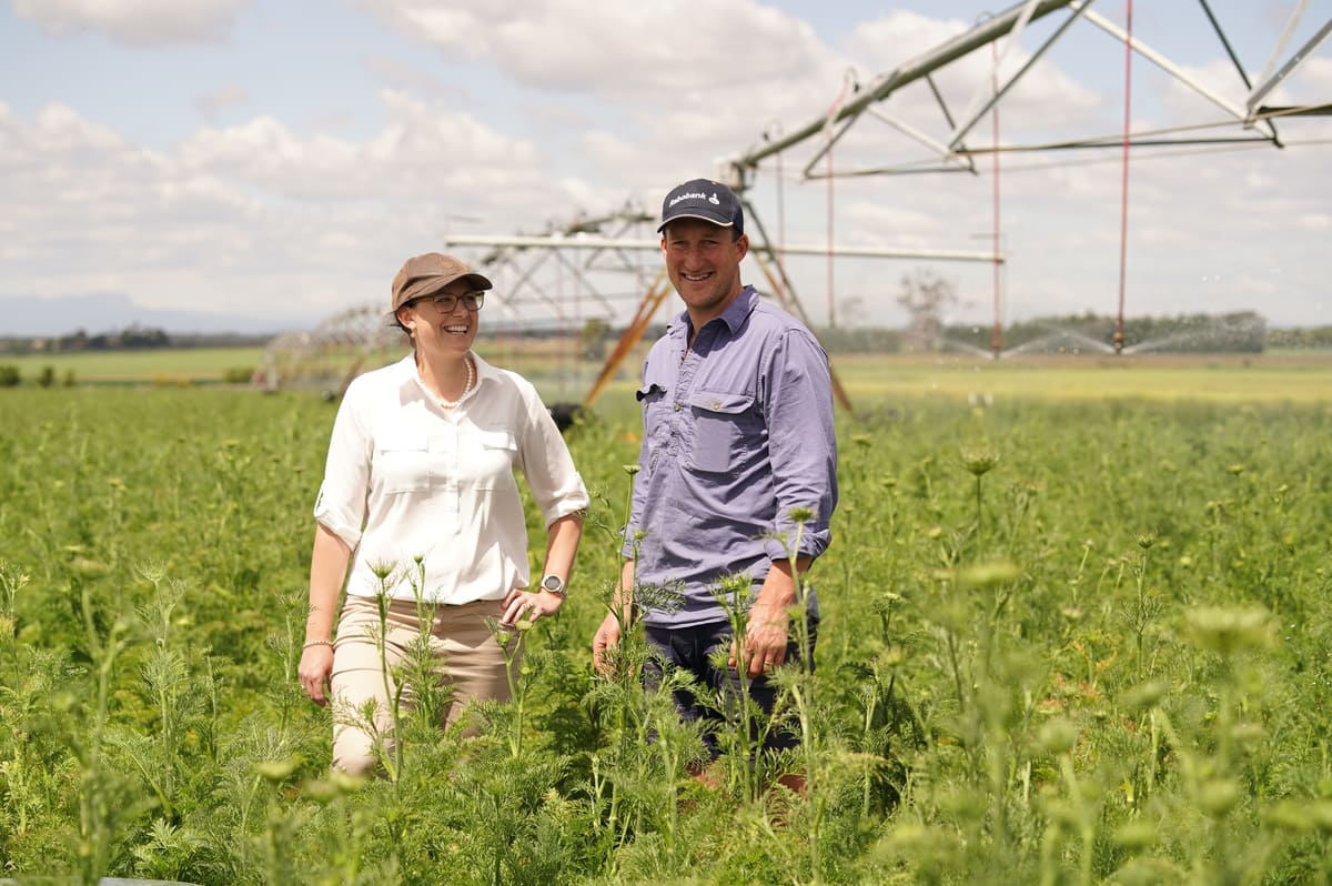 Richie and Helene are excited for the future of the Heazelwood family’s historic operation