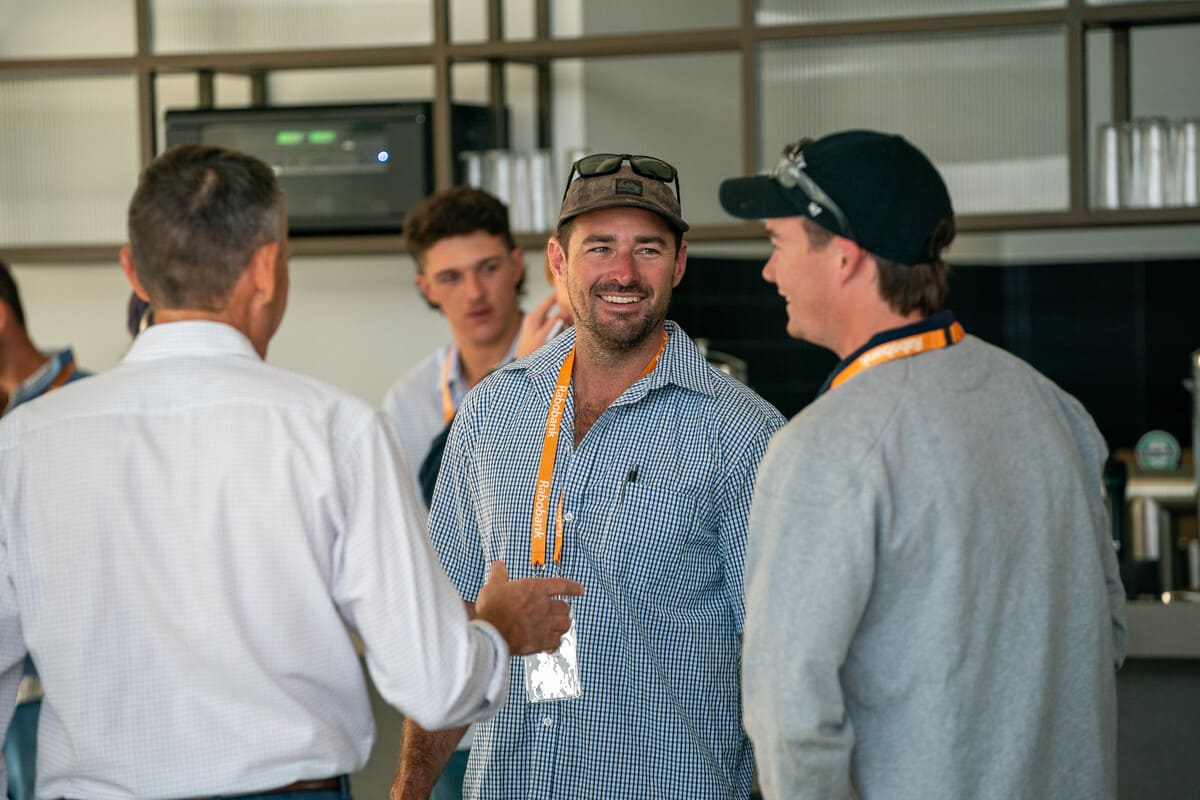 Josh Wholagan at the Rabobank Young Farmers Forum