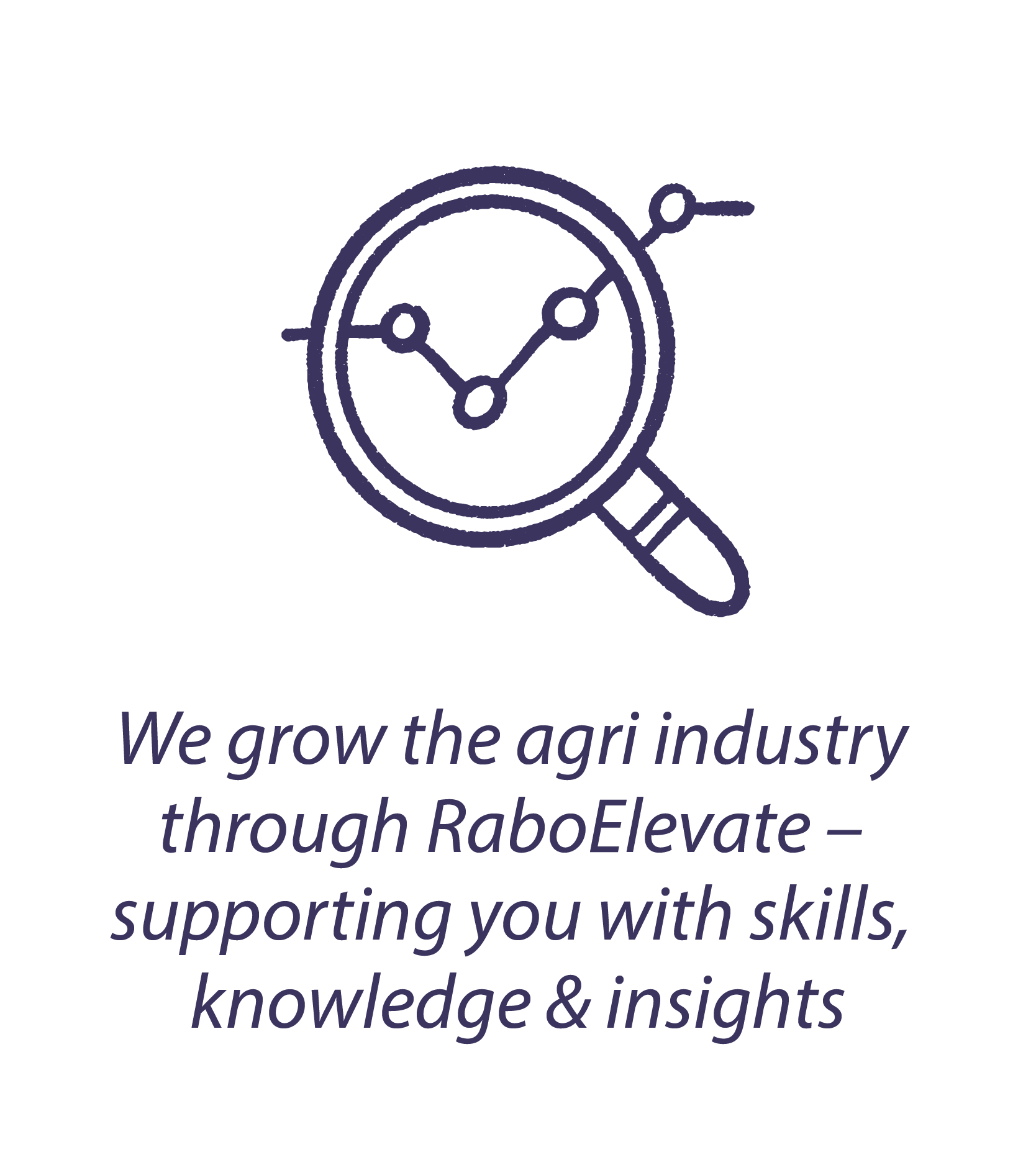 We grow the agri industry through raboelevate supporting you with the skills knowledge and insights