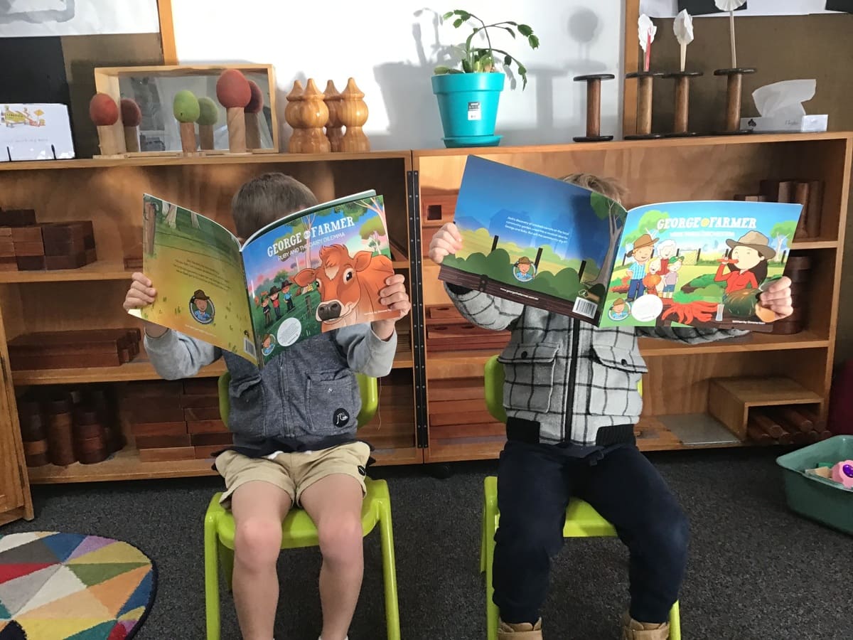 More than 1,000 ‘George the Farmer’ books are being distributed to learning institutions across Australia during this year’s Book Week