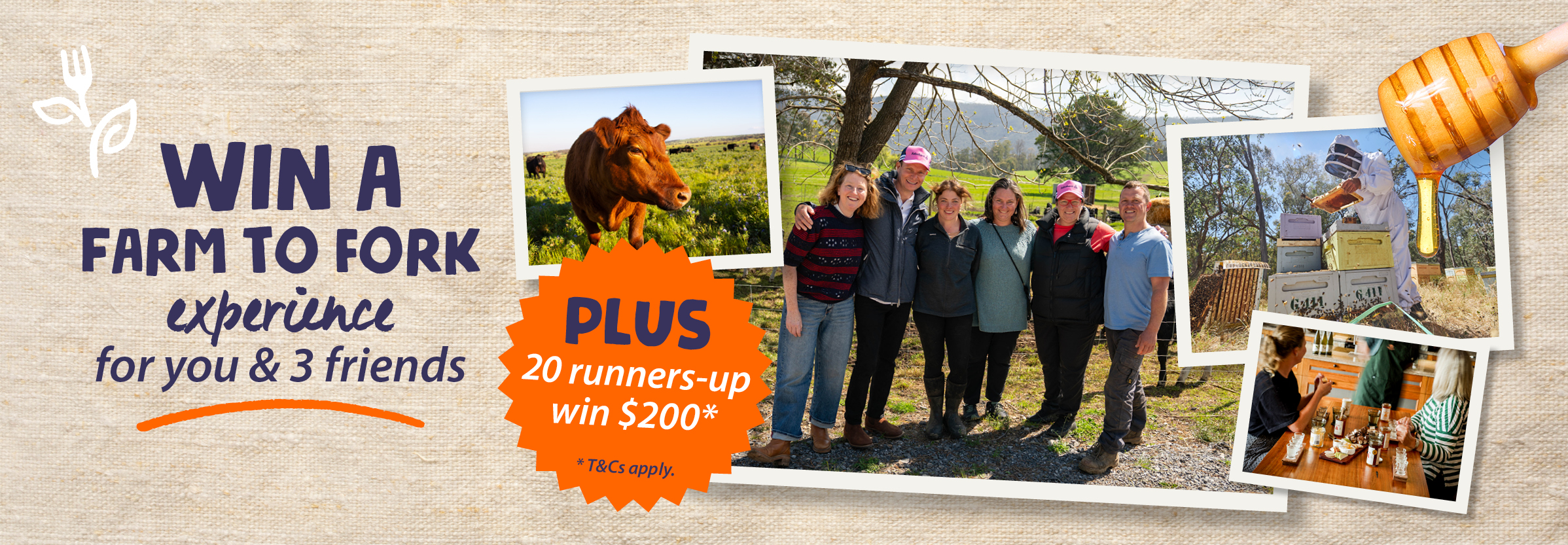 Win a Farm to Fork Experience!
