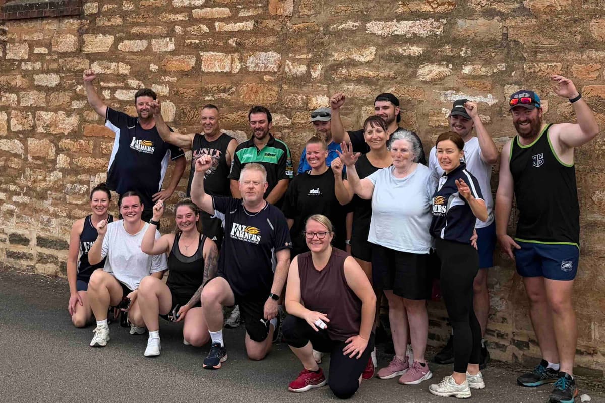 Fat Farmers and Active Farmers rural health initiatives are encouraging fitness and wellbeing through group exercise.