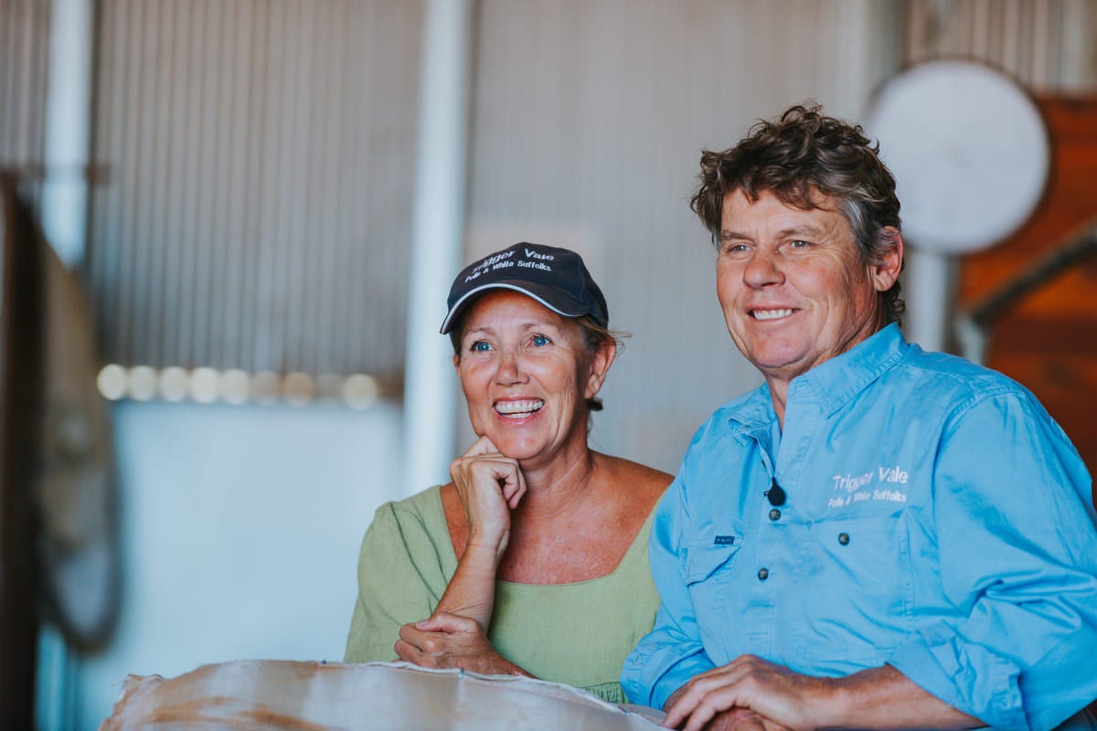 The Boufflers’ redesign a modern sheep and wool operation