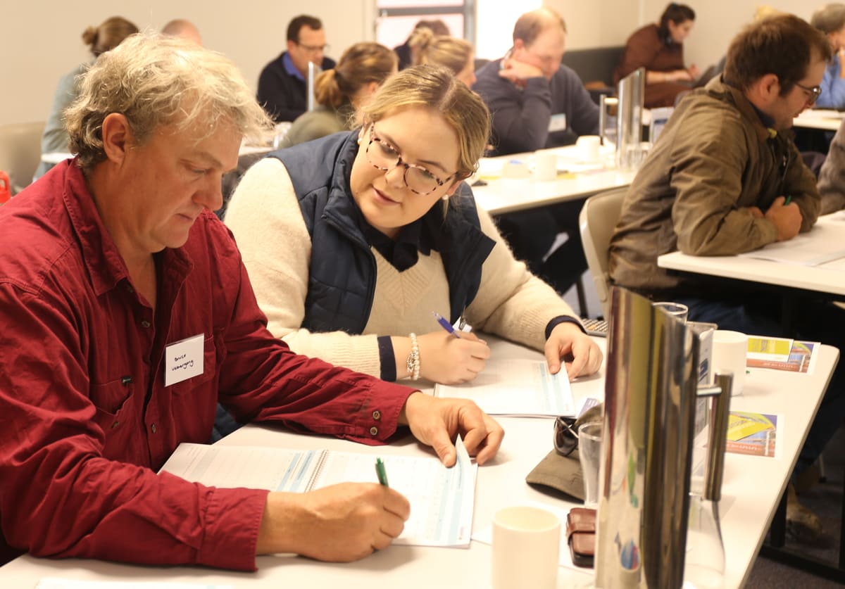 Jess Cutcliffe at a recent Financial Skills Workshop held in Goondiwindi