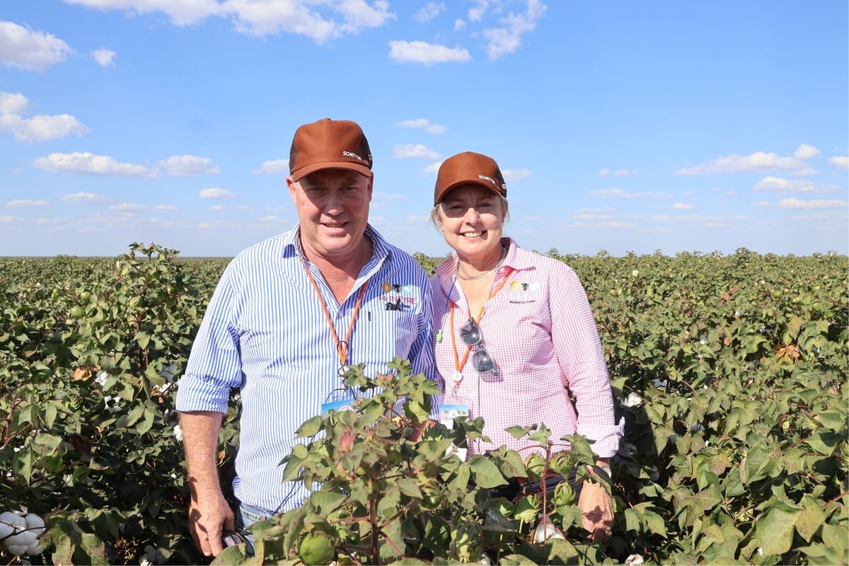 Hamish and Mary on tour in Brazil
