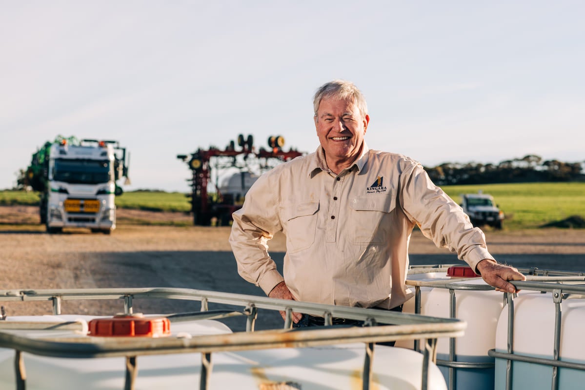 Lock’s Andrew Polkinghorne has spent his lifetime contributing to, and progressing, Australian agriculture.