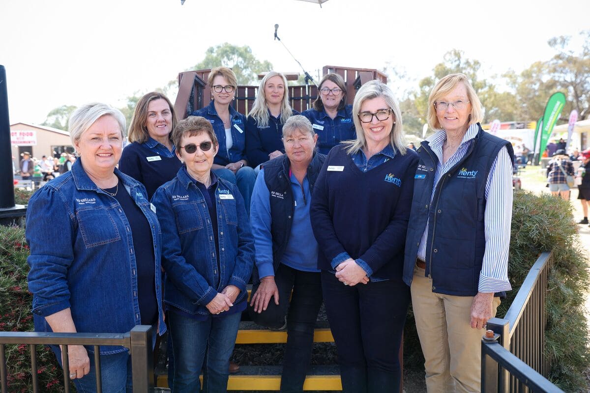 Organising a field day as significant as Henty is a full team effort.