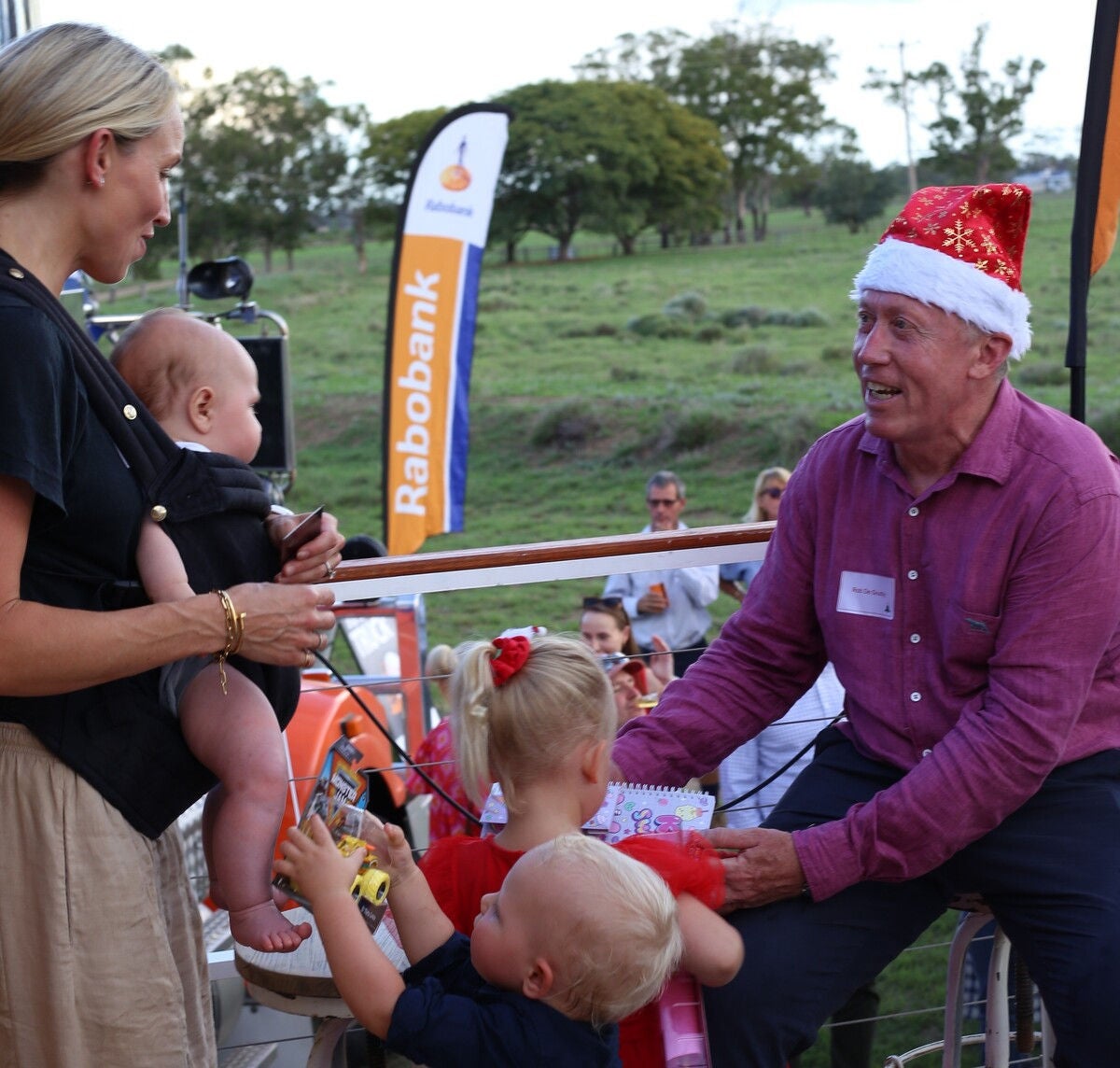 A jack of all trades at the Moree Christmas RaboTruck event