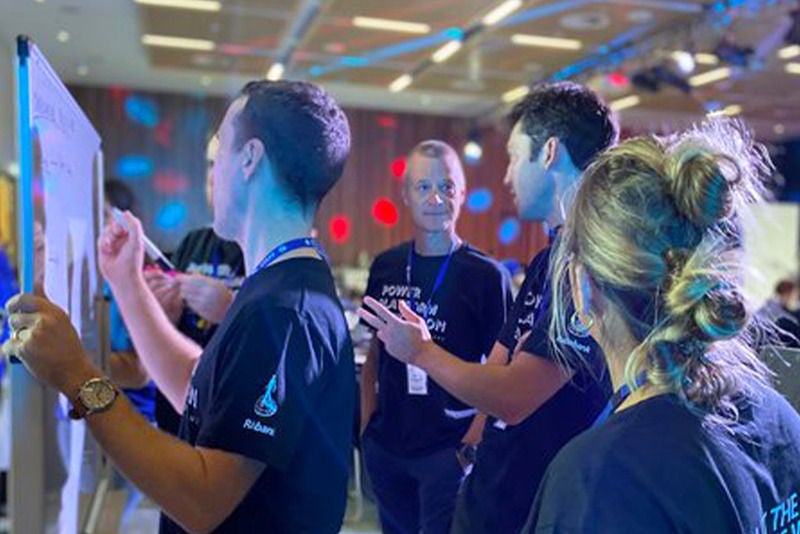 technology team solving problem