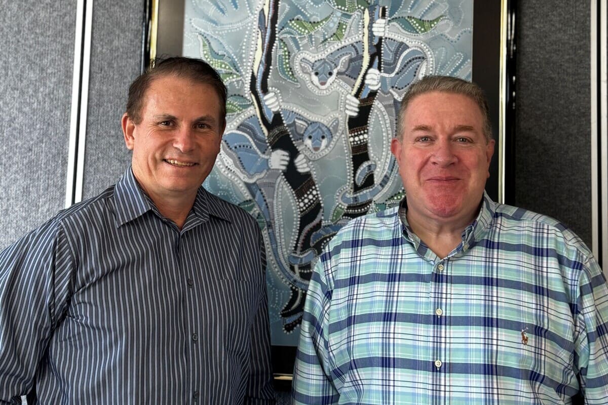 Rabobank’s Senior Manager, Deposit Products, Andrew Fartek and  Financial Planner and Self-Managed Super Fund Specialist Adviser Liam Shorte of SONAS Wealth