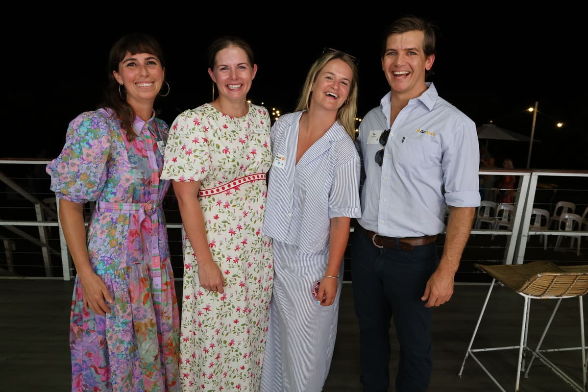 Dr Maelle Morgan with Rabobank’s Felicity Taylor and fellow panellists, Heidi Morris and Tim Cassegrain