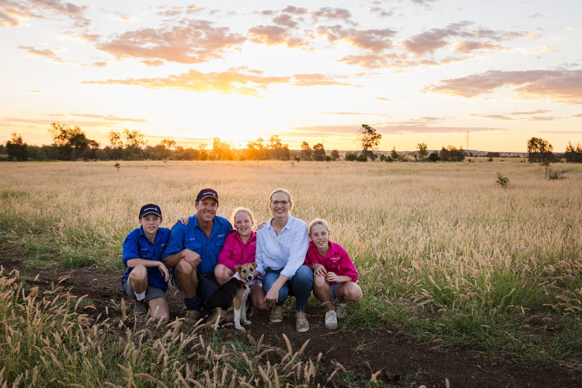 Enjoying the season in Queensland’s Dulacca region.