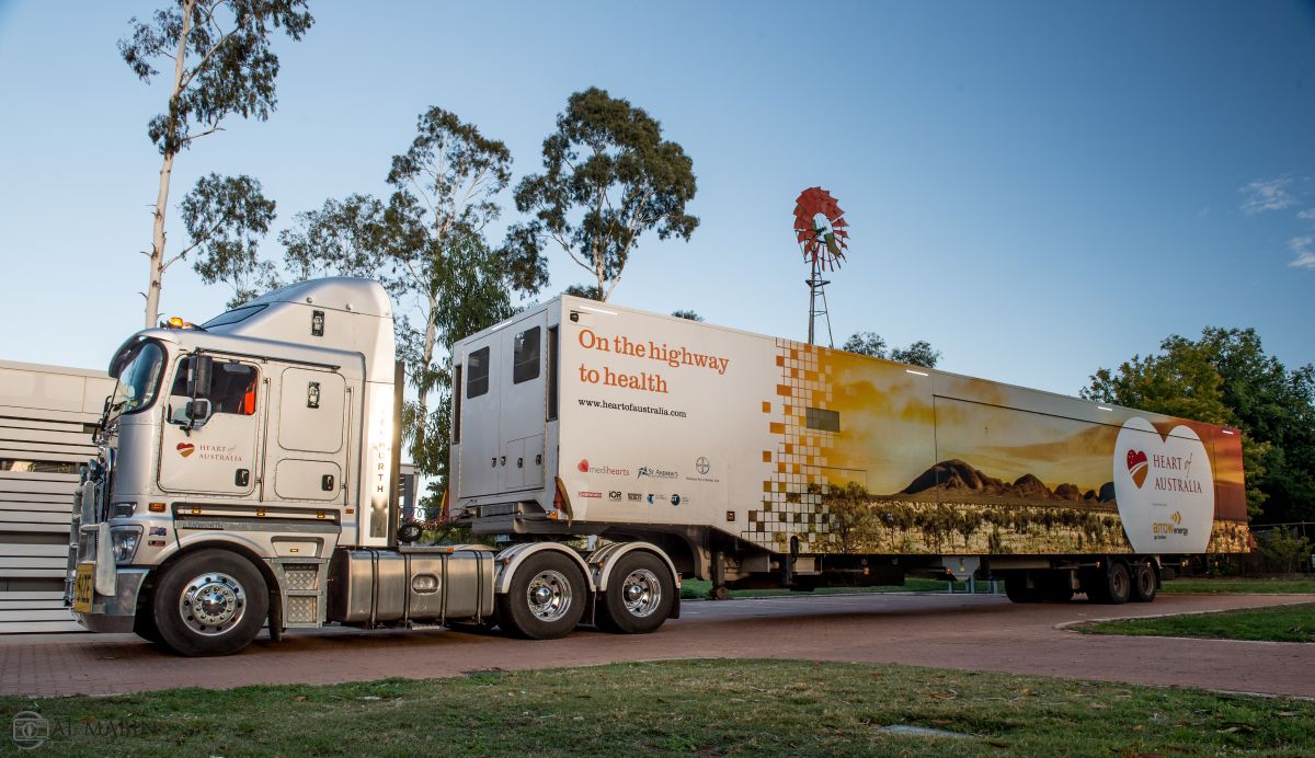 Heart of Australia truck