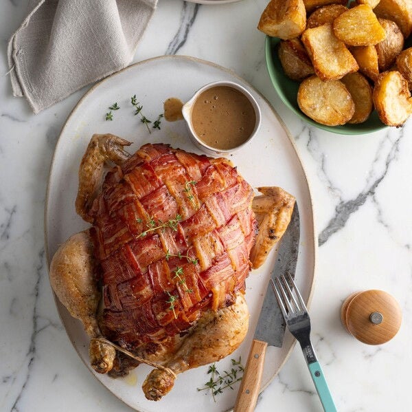 Dressed-Up Festive Roast Chook