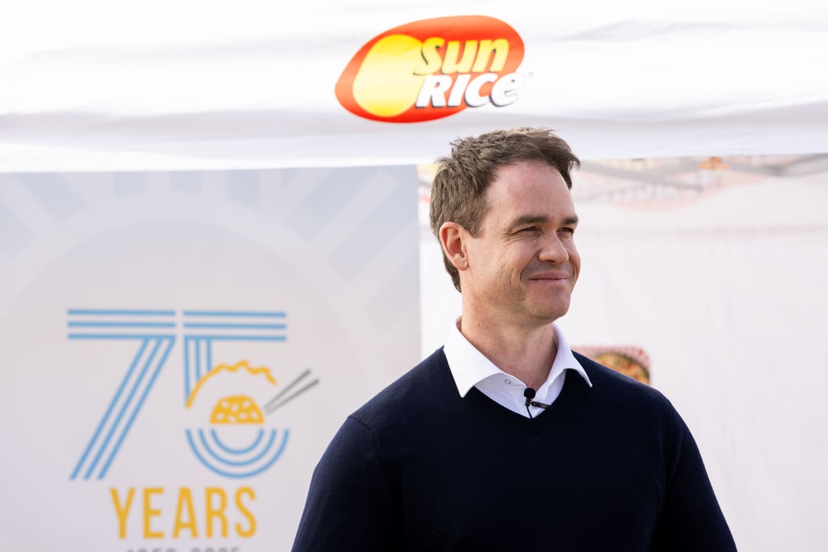 The SunRice Group Chief Executive Officer Paul Serra