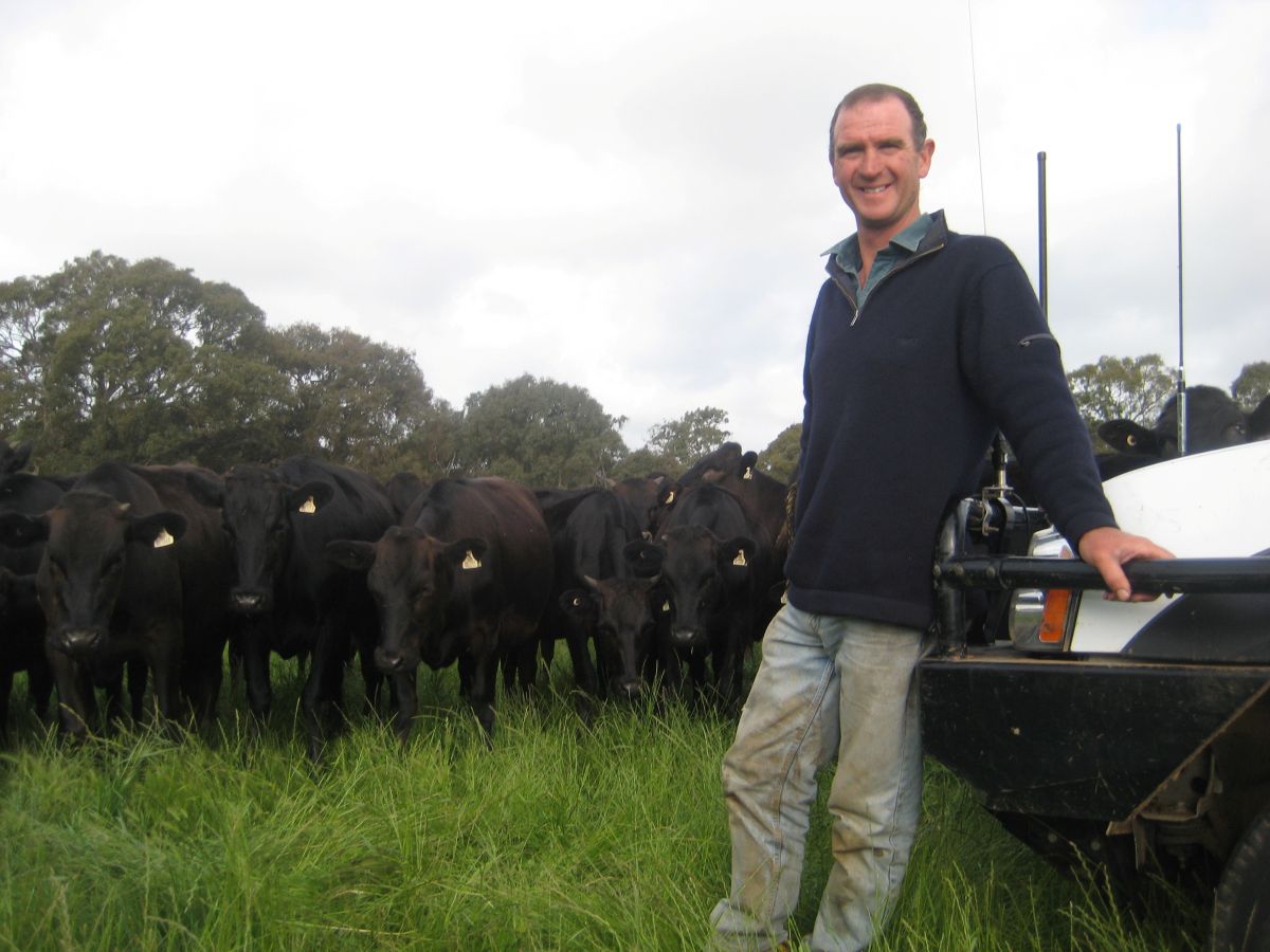 Victoria and Tasmania Rabo Client Council member and Konongwootong-based livestock producer Mark Bunge 