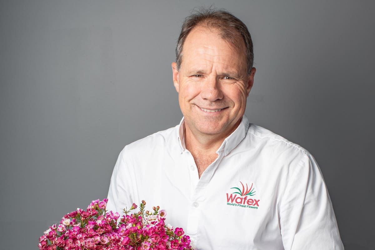 Craig Musson has helped pioneer Australia’s flower market