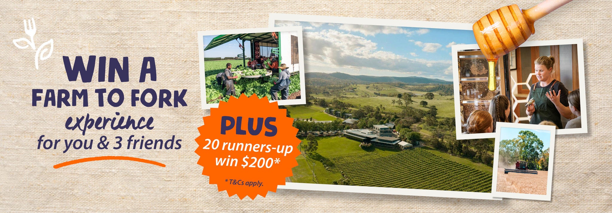 Win a Farm to Fork Experience!