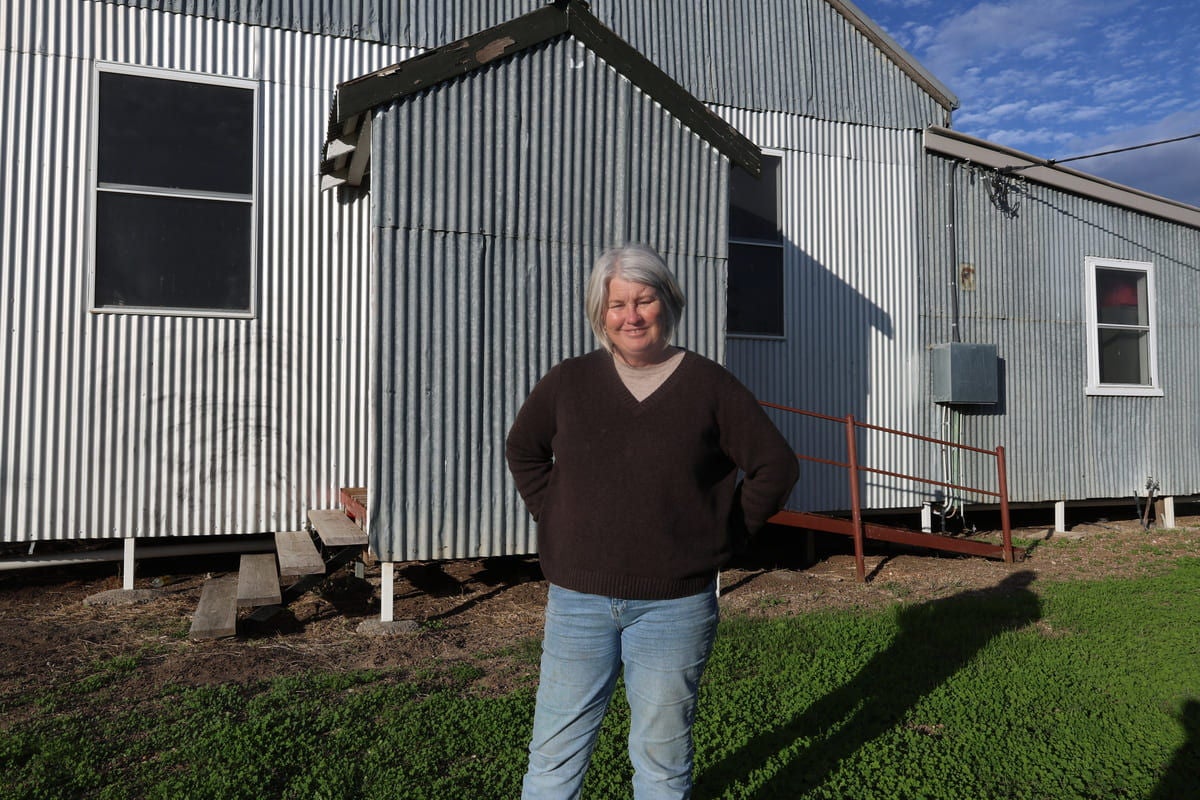 Rowena's Vanessa Radford is thrilled to see the local hall restored, and remain the heart of the community.