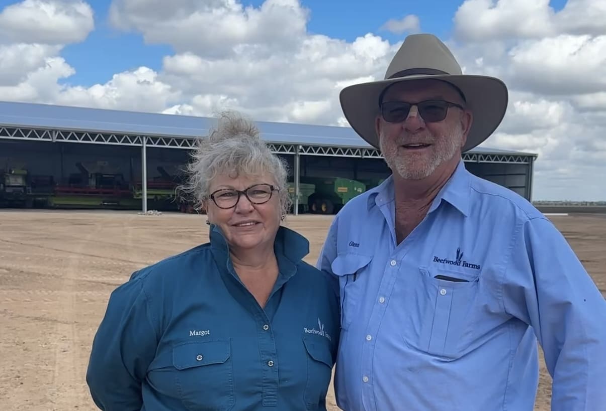 Margot and Glenn Coughlan are integral to the Beefwood operation