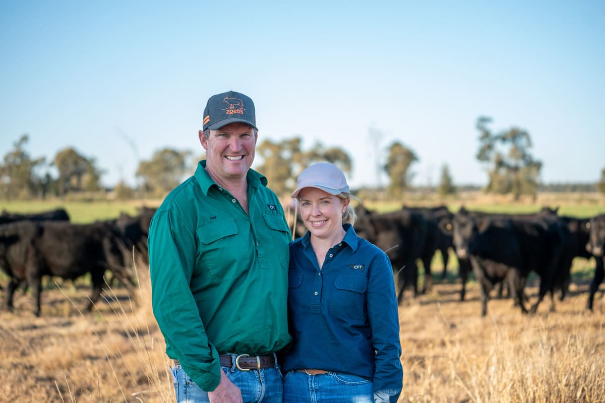 Condamine’s Guy and Nicole Campbell