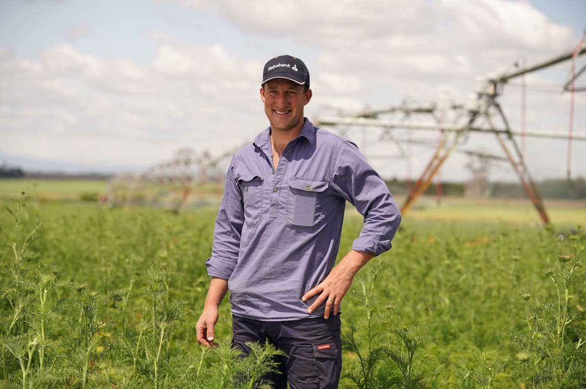Richie Heazlewood is investing for a strong farming future
