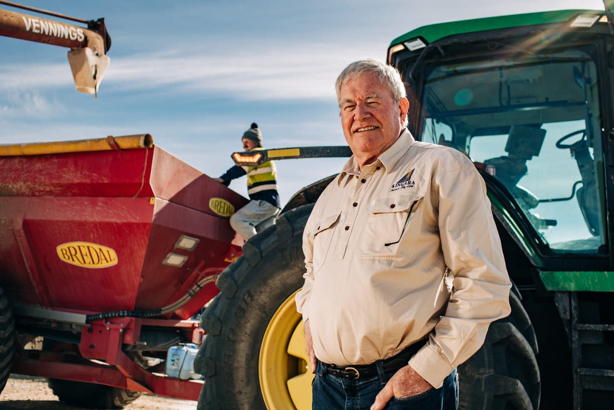 Andrew continues to be a leader in agricultural progression.