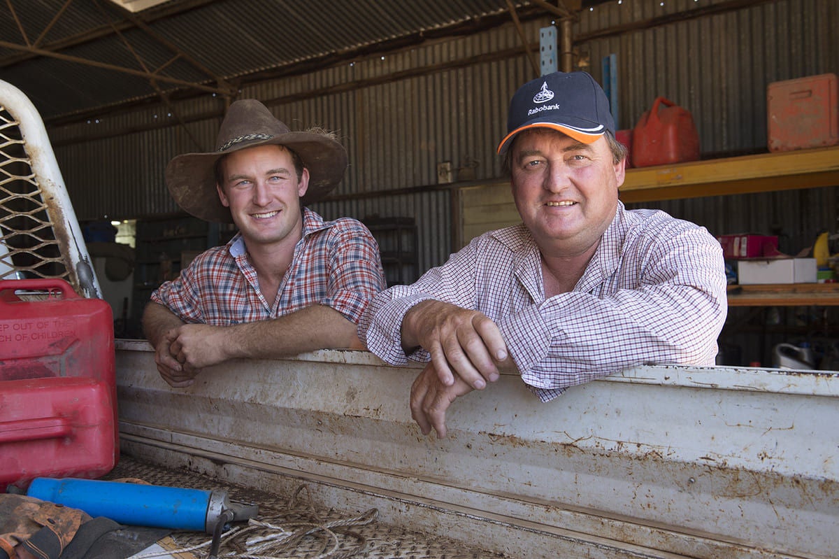 Barnawartha’s Aaron and Geoff Margery