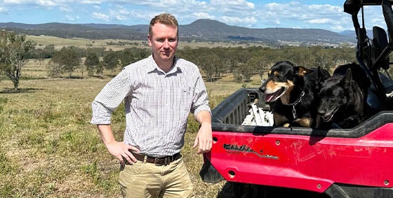 From the city to the bush, Andrew finds a meaningful career in ag