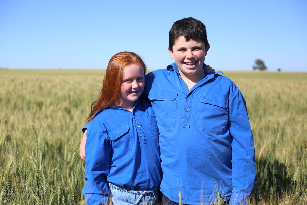 The Sullivan family is building a strong farm future for the next generation.