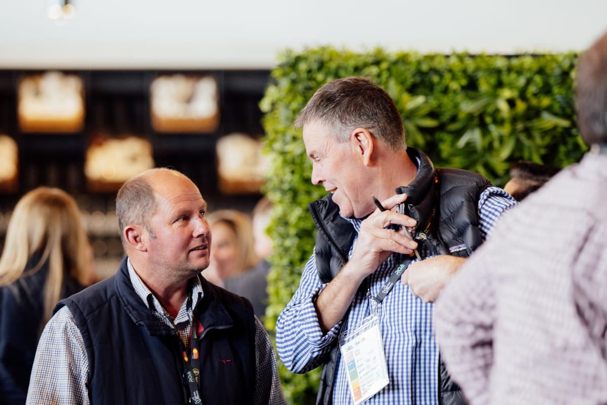Troy at this year’s Australian Rice Conference, held in Leeton. Photo Credit Emma Jane Industry
