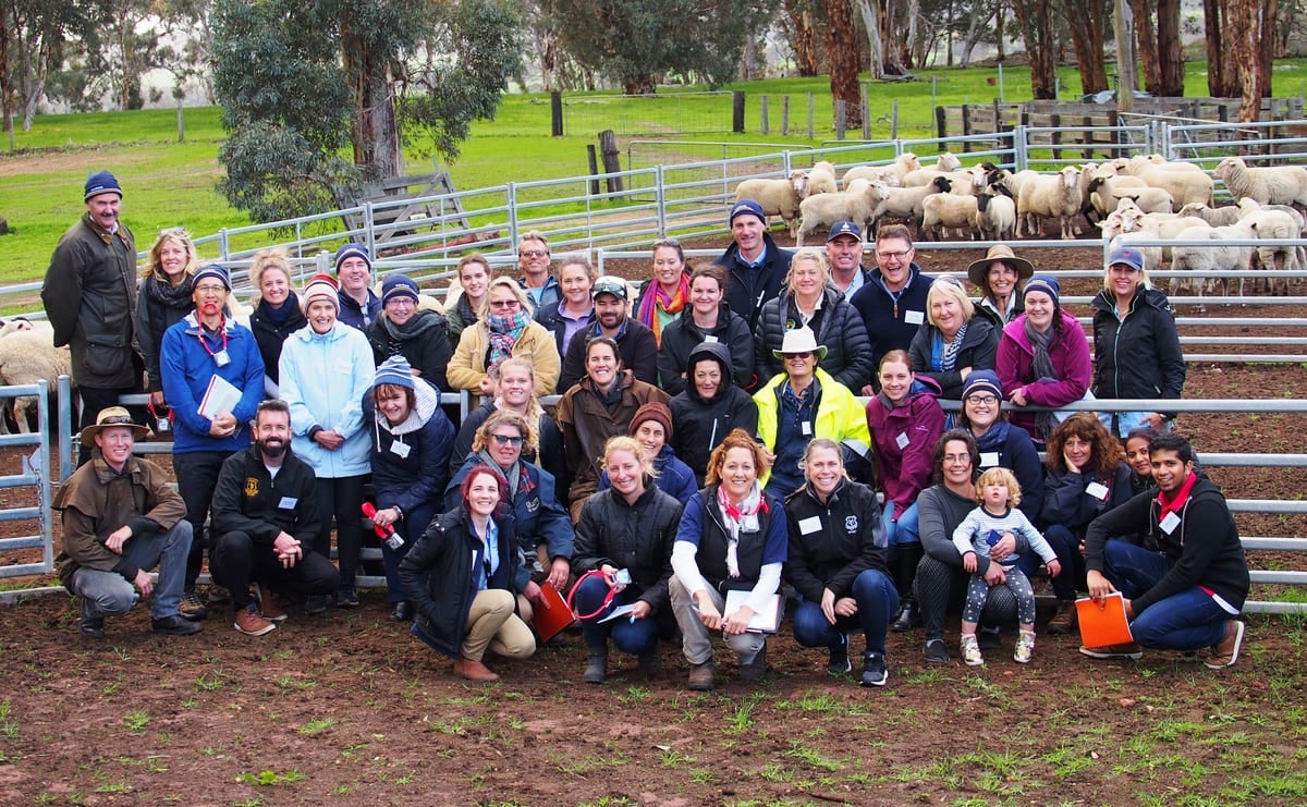 Participants of the Teacher Farm Experience Program, helping promote and showcase agriculture to WA teachers