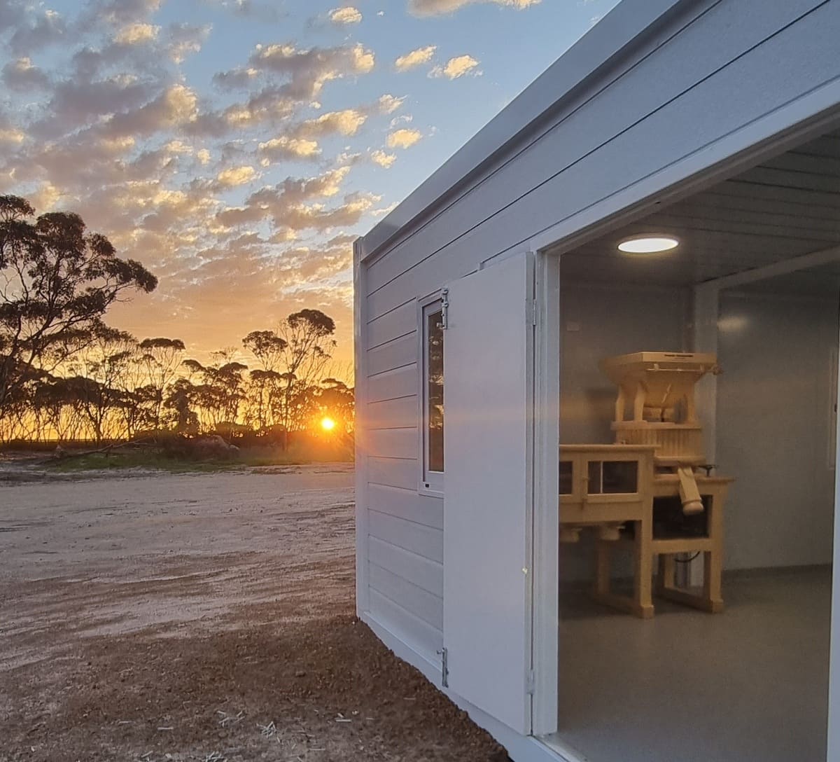 The Lea family’s flour mill on-farm