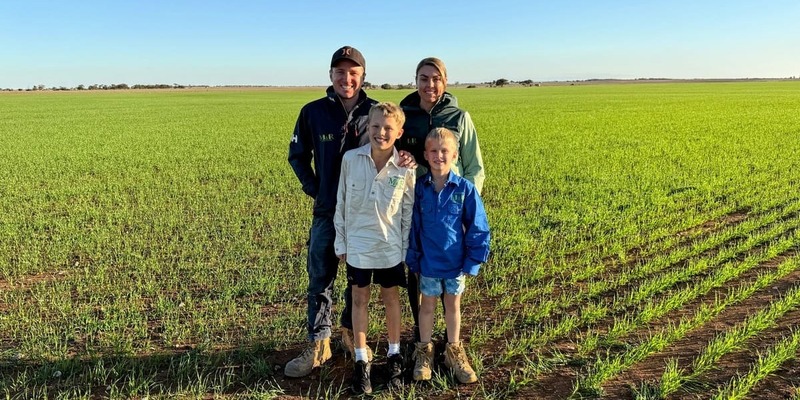 Michael and Rebecca Thompson, Minlaton, South Australia