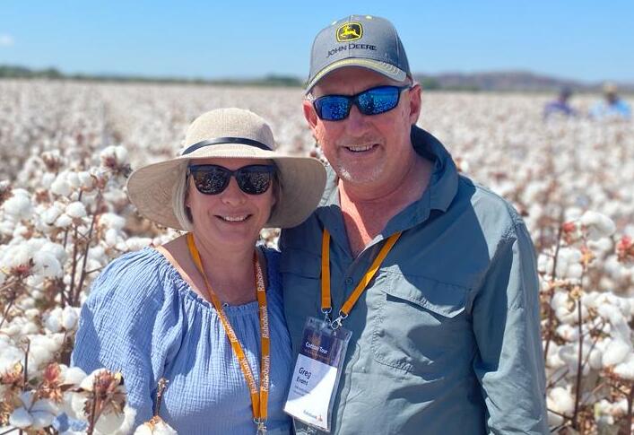 Greg and Leanne Evans, Chinchilla, Queensland