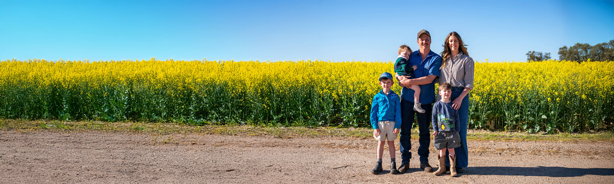 farming family